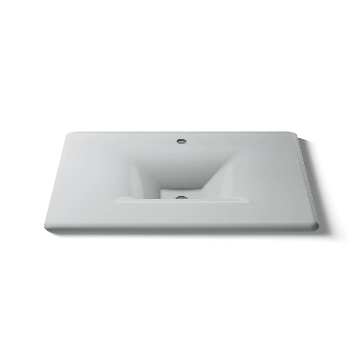 KOHLER K-3049-1 Iron/Impressions 31" Enameled cast iron vanity top with integrated rectangular sink - Image 50