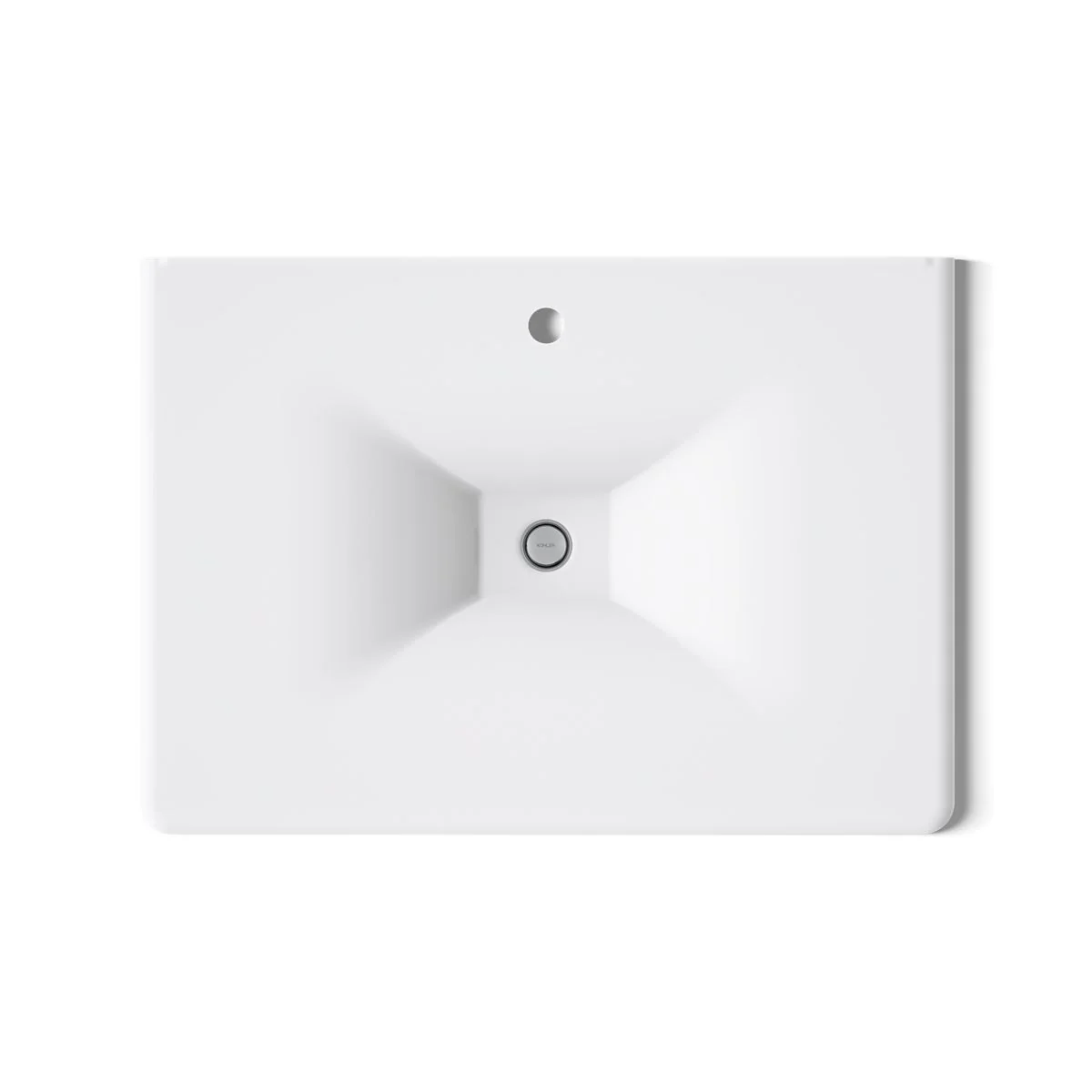 KOHLER K-3049-1 Iron/Impressions 31" Enameled cast iron vanity top with integrated rectangular sink - Image 57