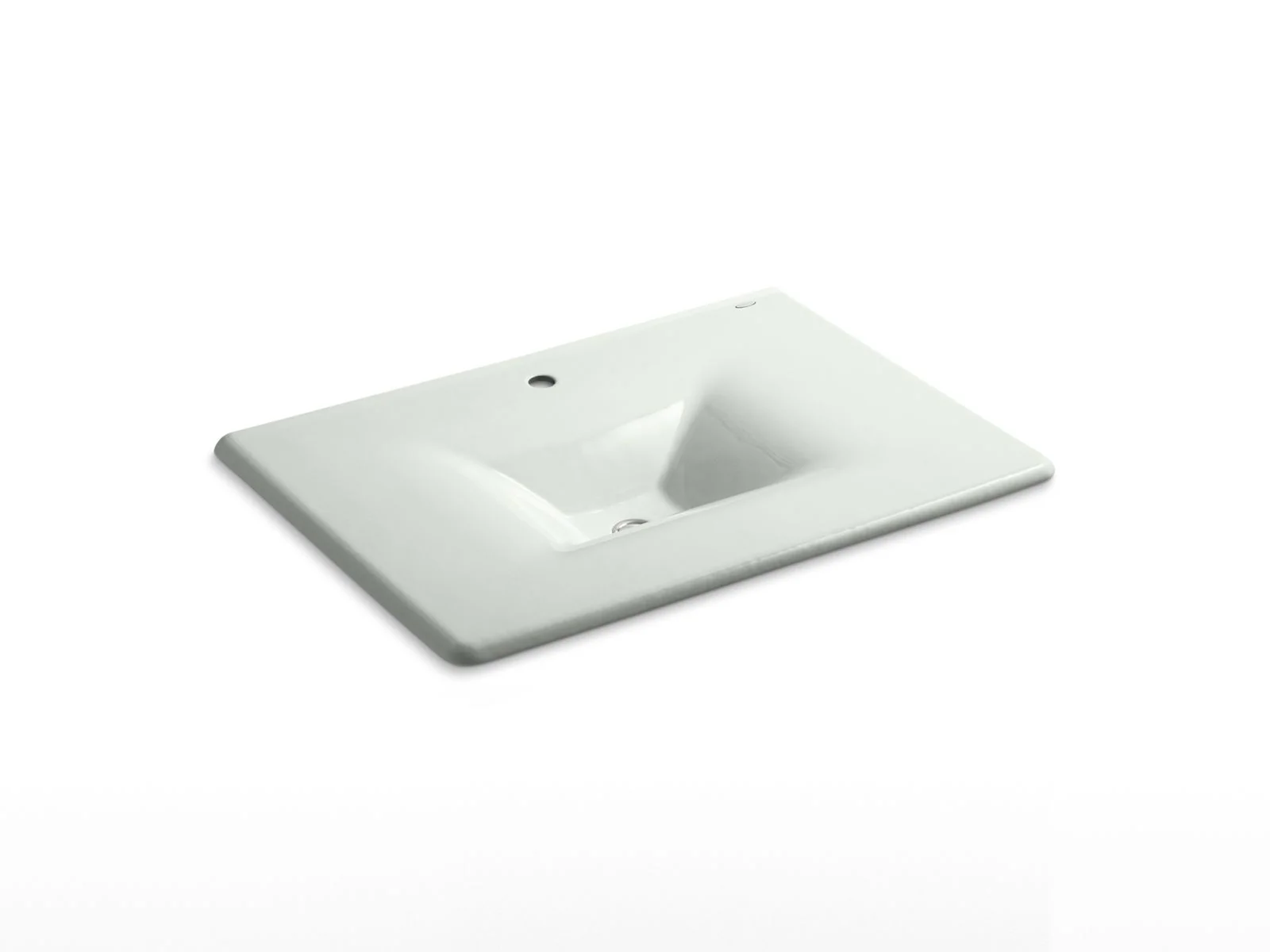 KOHLER K-3049-1 Iron/Impressions 31" Enameled cast iron vanity top with integrated rectangular sink - Image 6