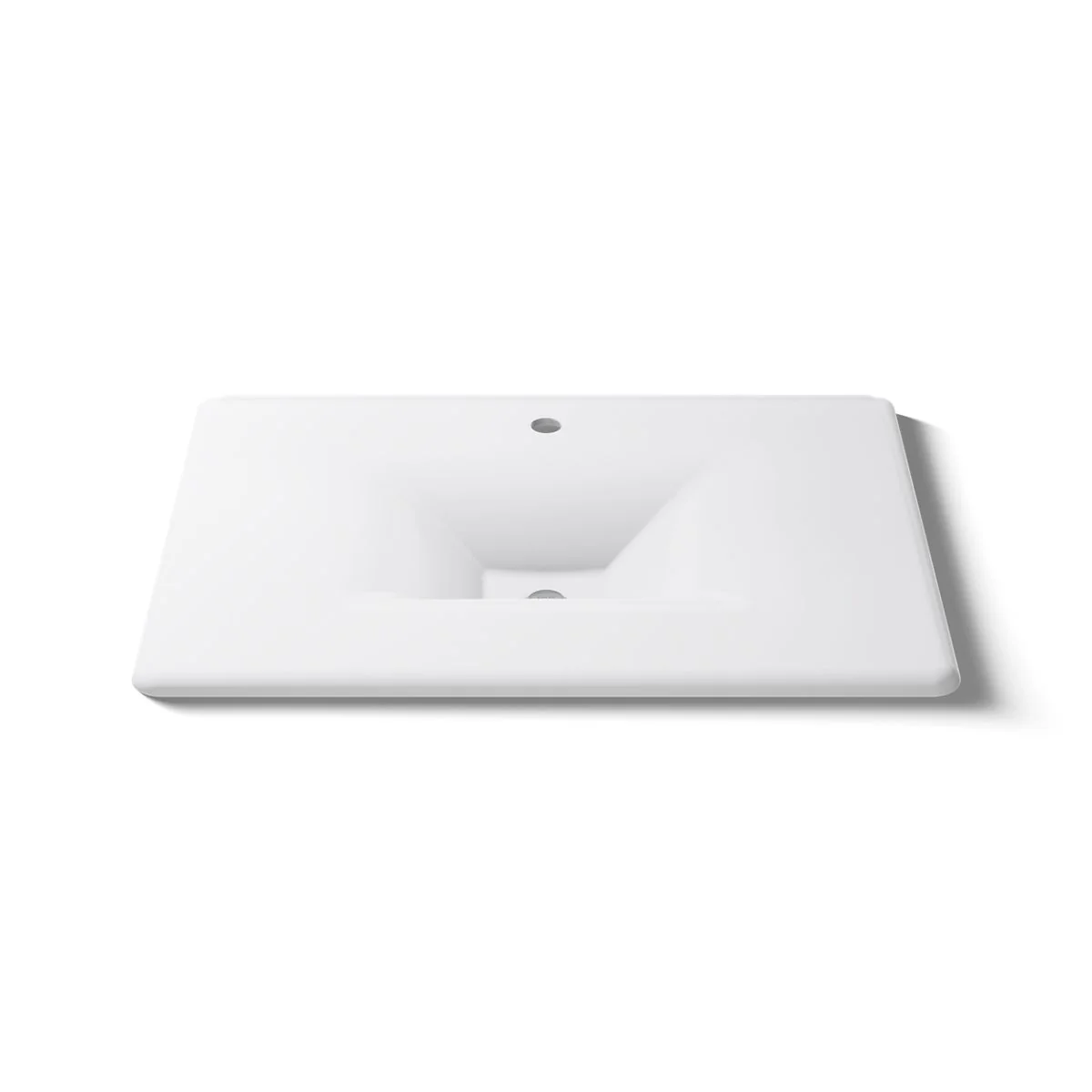 KOHLER K-3049-1 Iron/Impressions 31" Enameled cast iron vanity top with integrated rectangular sink - Image 60