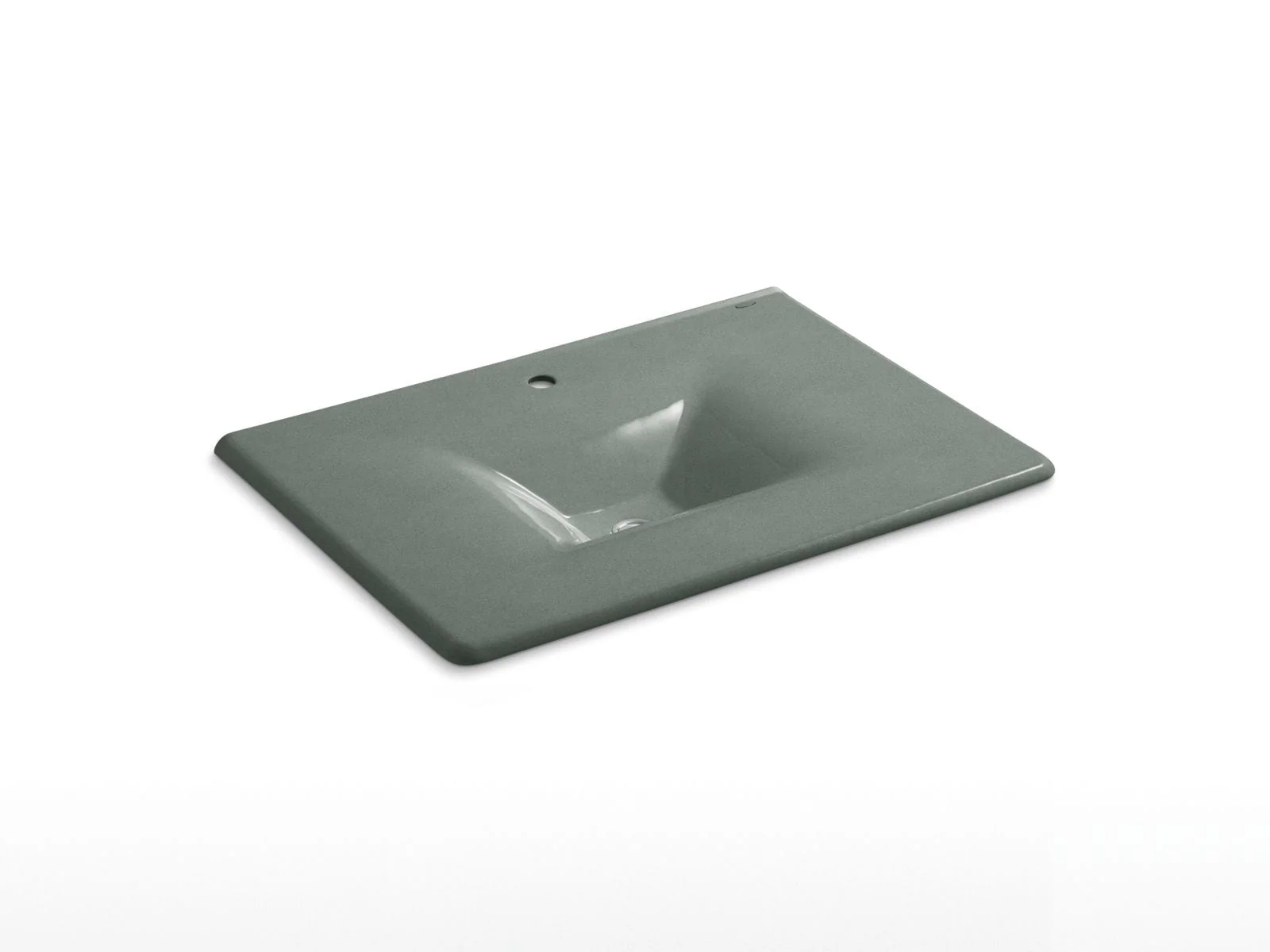KOHLER K-3049-1 Iron/Impressions 31" Enameled cast iron vanity top with integrated rectangular sink - Image 7