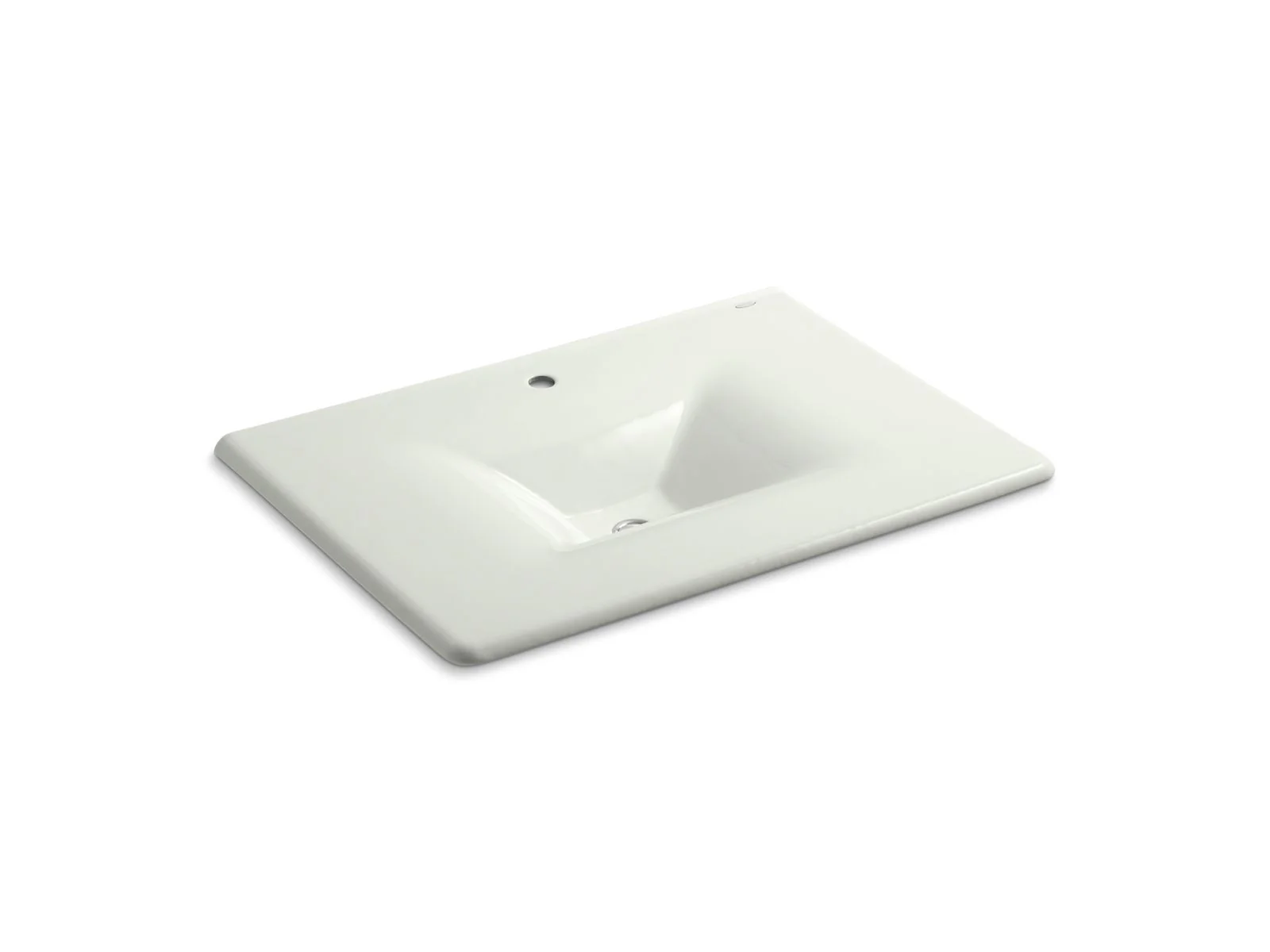 KOHLER K-3049-1 Iron/Impressions 31" Enameled cast iron vanity top with integrated rectangular sink - Image 9