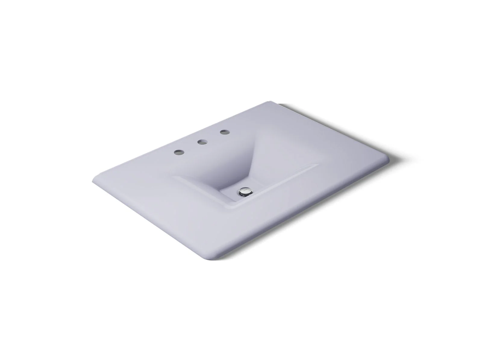 KOHLER K-3049-8 Iron/Impressions 31" Enameled cast iron vanity top with integrated rectangular sink - Image 21