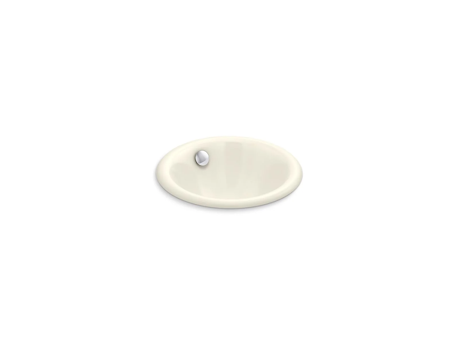 KOHLER K-20211 Iron Plains 12" round drop-in/undermount/vessel bathroom sink - Image 3