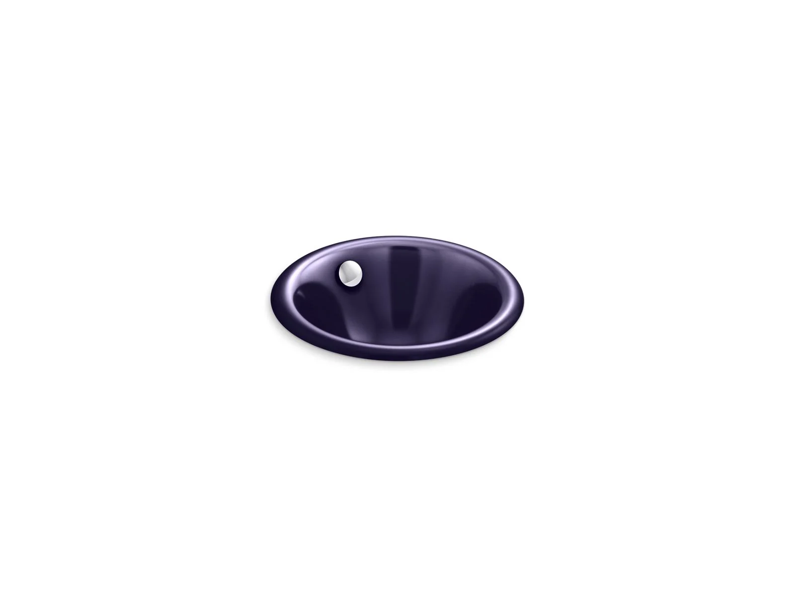 KOHLER K-20211 Iron Plains 12" round drop-in/undermount/vessel bathroom sink - Image 4