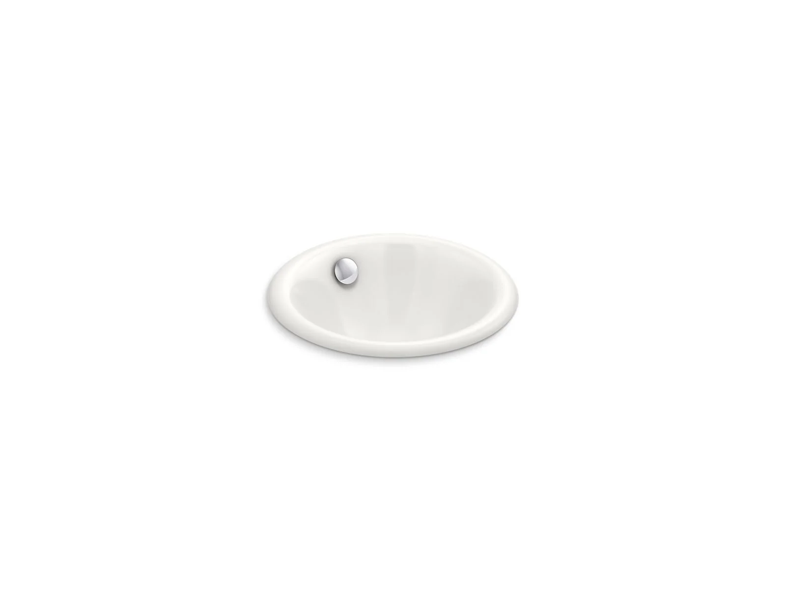 KOHLER K-20211 Iron Plains 12" round drop-in/undermount/vessel bathroom sink - Image 5