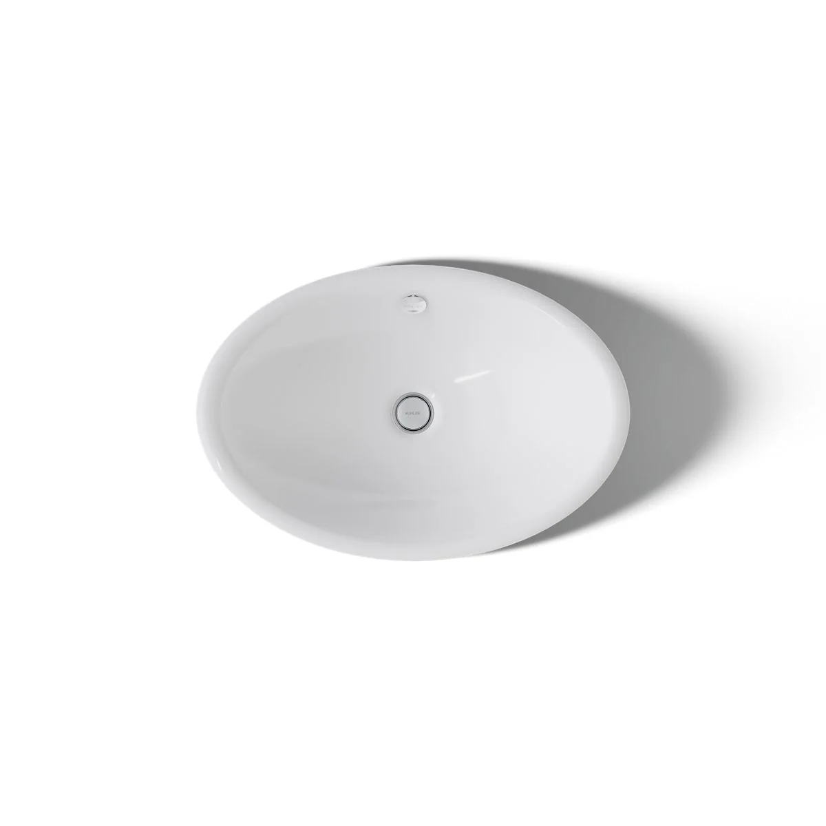 KOHLER K-5403-W Iron Plains 20-3/4" oval vessel bathroom sink - Image 11