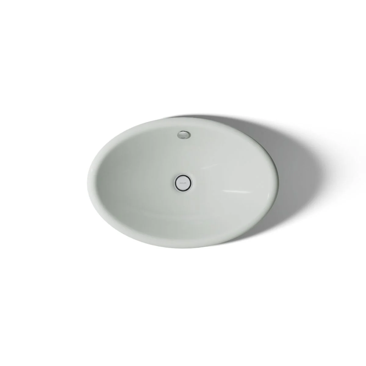 KOHLER K-5403-W Iron Plains 20-3/4" oval vessel bathroom sink - Image 5