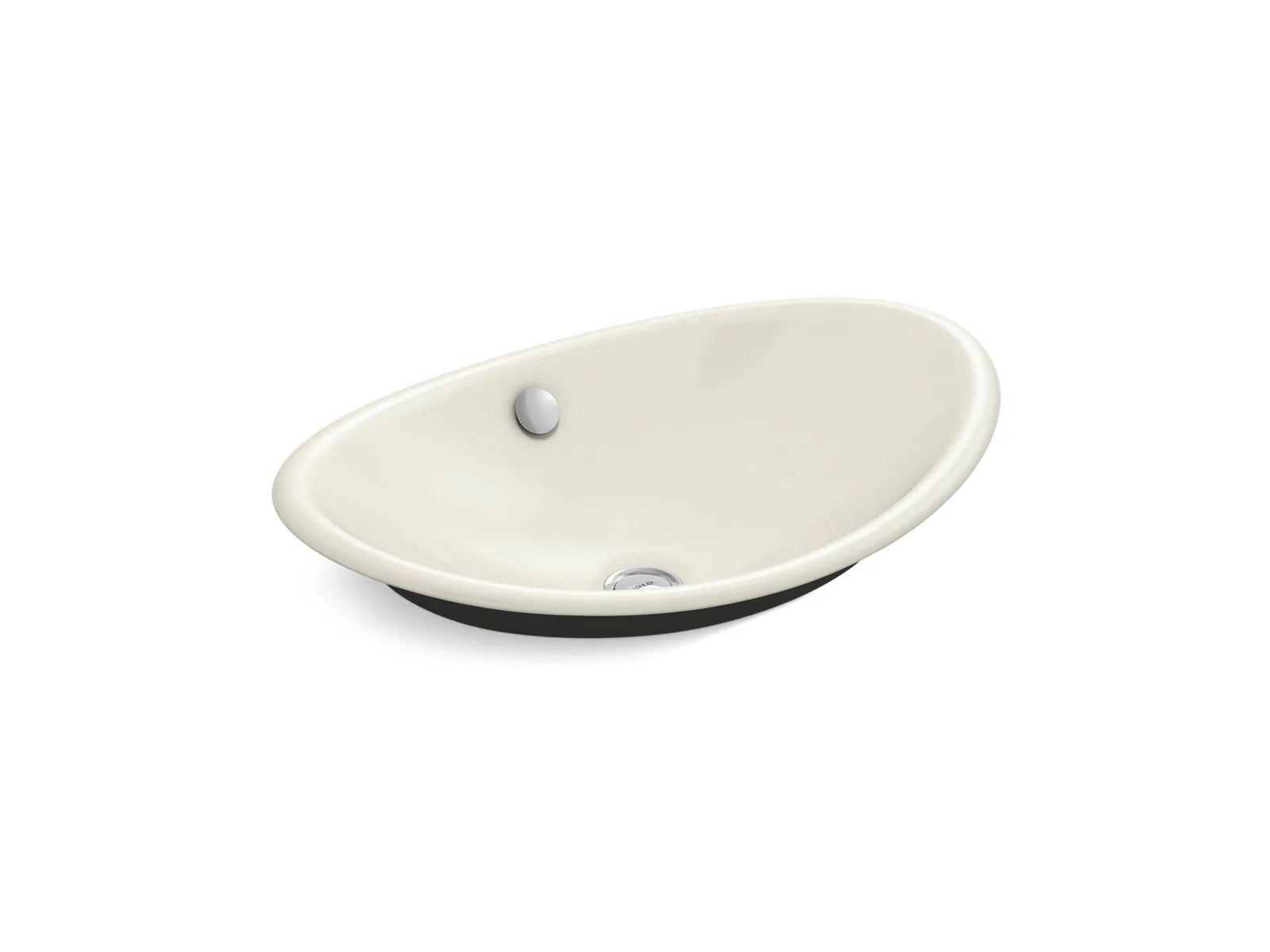 KOHLER K-5403-P5 Iron Plains 20-3/4" oval vessel bathroom sink - Image 3