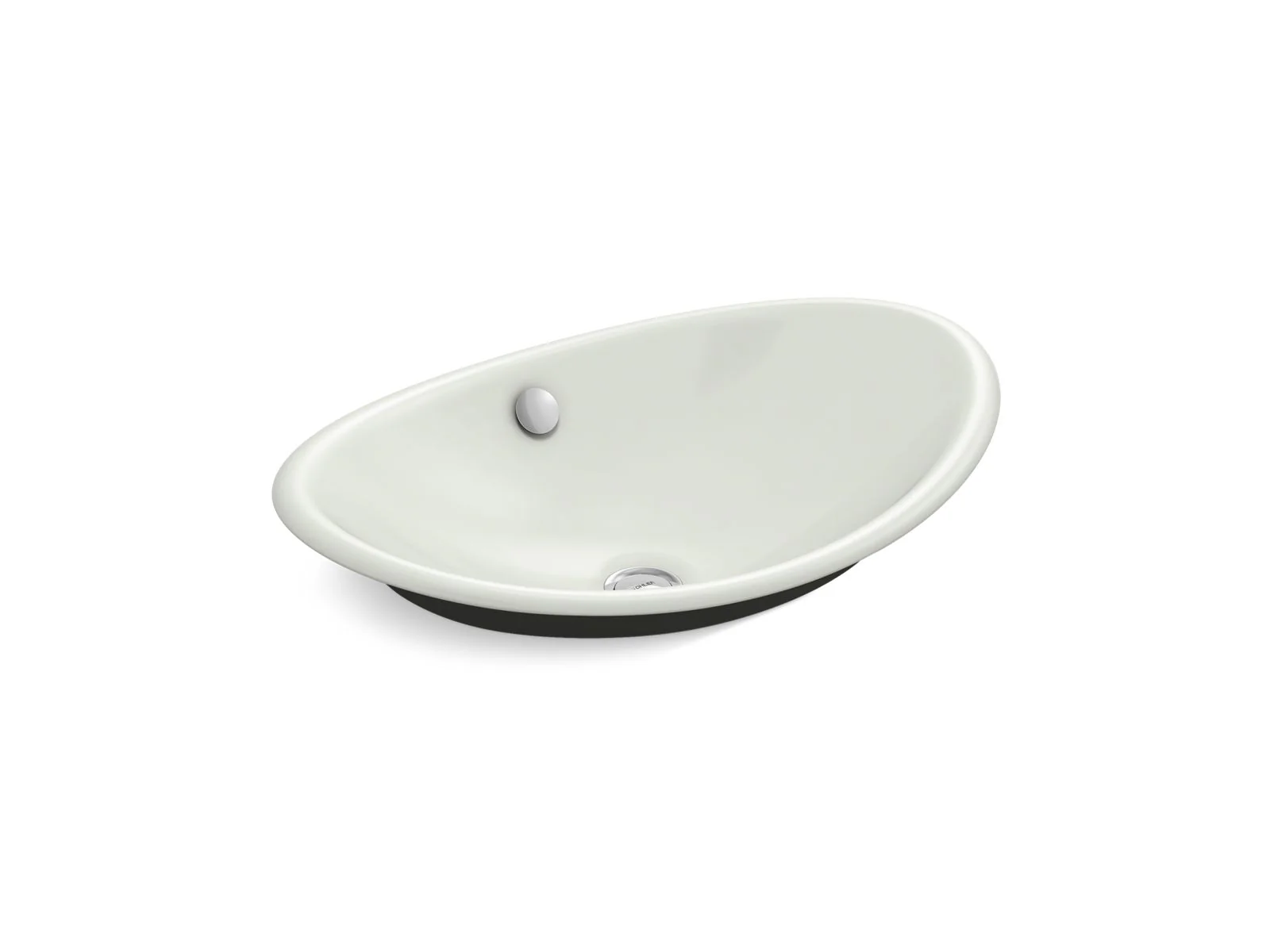 KOHLER K-5403-P5 Iron Plains 20-3/4" oval vessel bathroom sink - Image 5