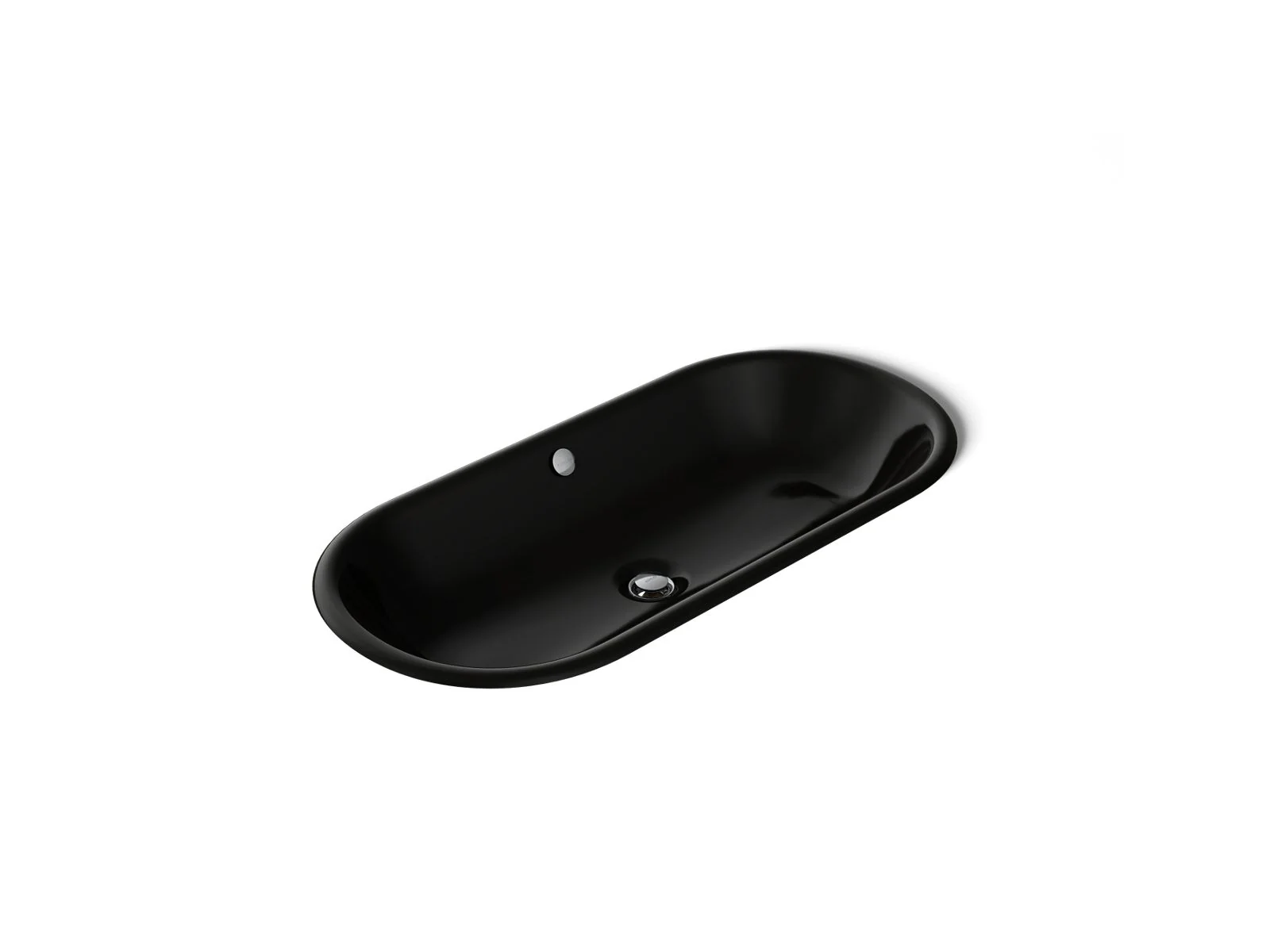 KOHLER K-20213 Iron Plains 33" oval drop-in/undermount bathroom sink - Image 7