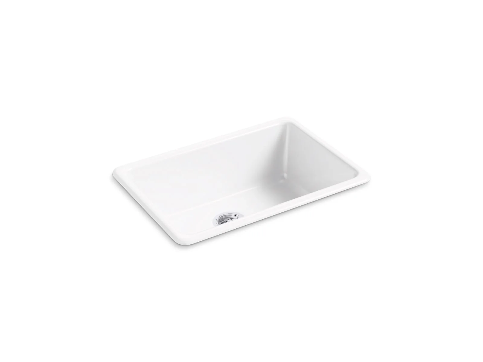 KOHLER K-5708 Iron/Tones 27" top-/undermount single-bowl kitchen sink