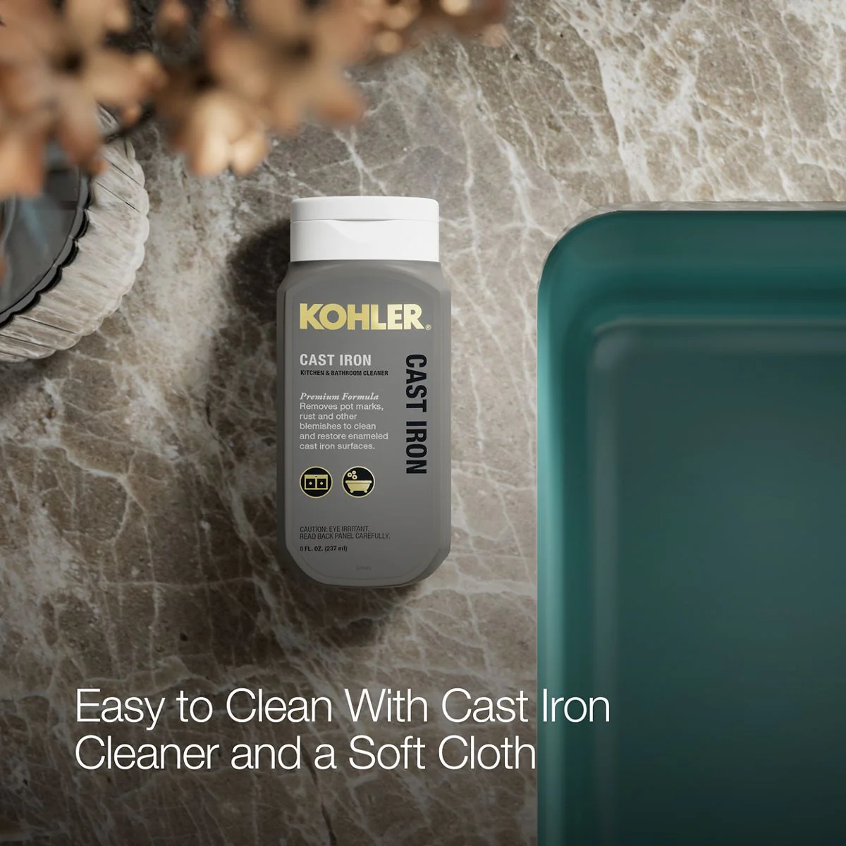 KOHLER K-5708 Iron/Tones 27" top-/undermount single-bowl kitchen sink - Image 21