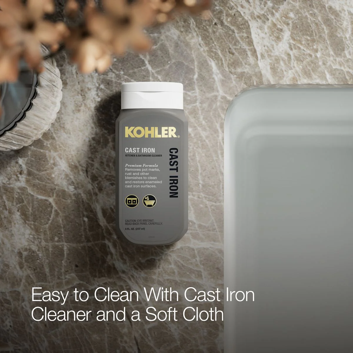 KOHLER K-5708 Iron/Tones 27" top-/undermount single-bowl kitchen sink - Image 46