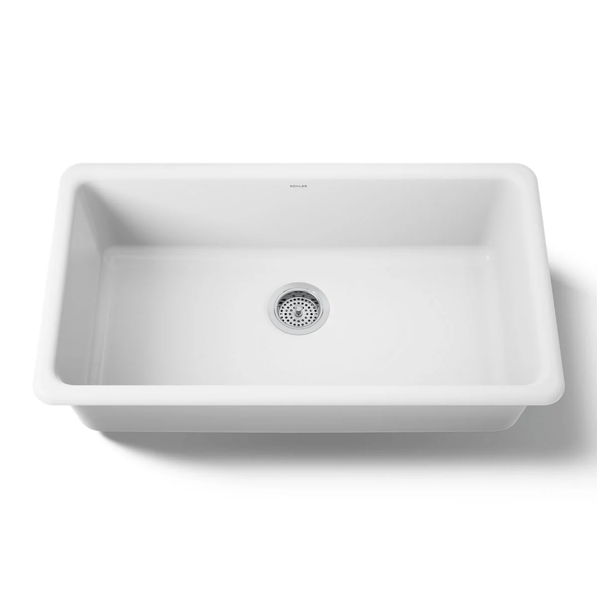 KOHLER K-5707 Iron/Tones 33" top-/undermount single-bowl kitchen sink - Image 17