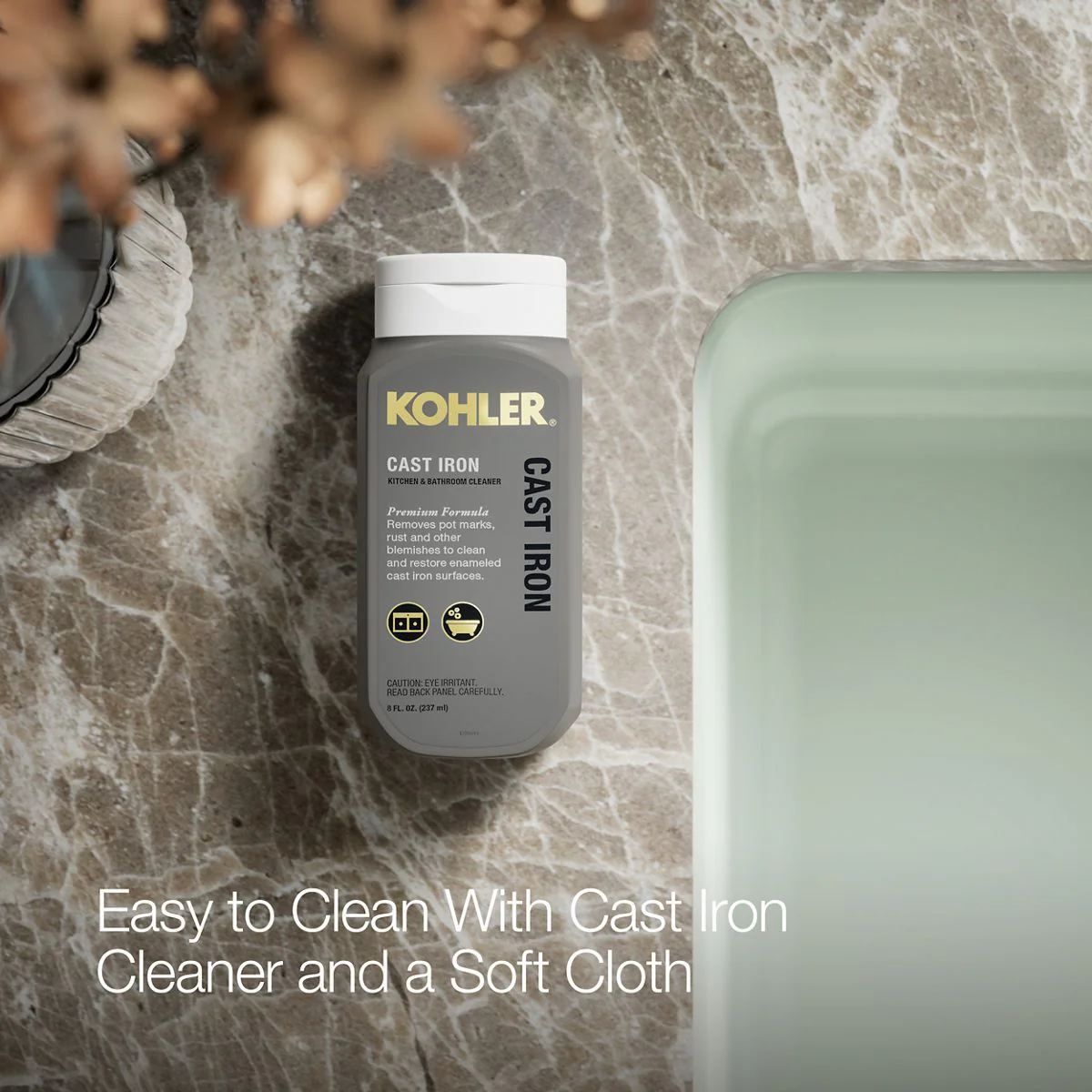 KOHLER K-5707 Iron/Tones 33" top-/undermount single-bowl kitchen sink - Image 31