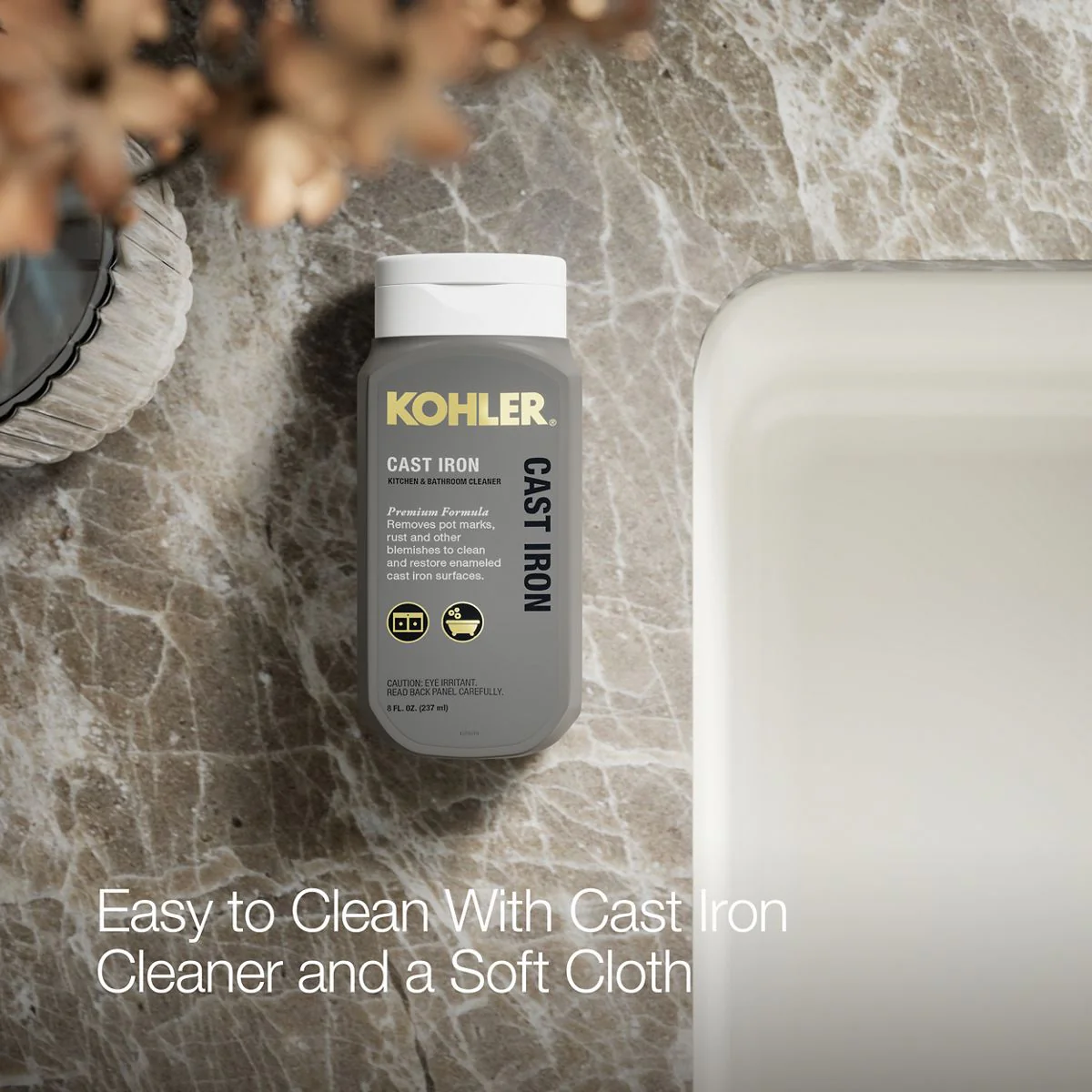 KOHLER K-5707 Iron/Tones 33" top-/undermount single-bowl kitchen sink - Image 47