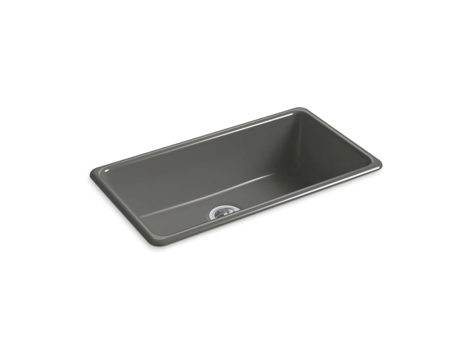 KOHLER K-5707 Iron/Tones 33" top-/undermount single-bowl kitchen sink - Image 5