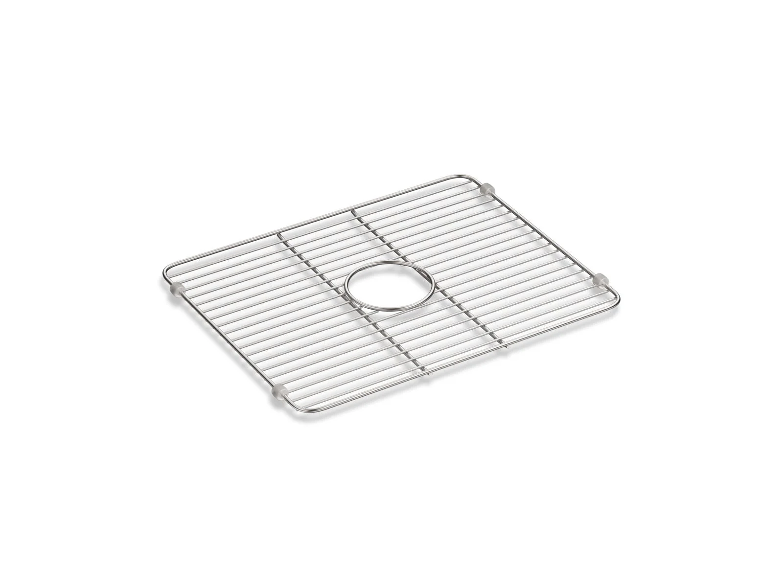 KOHLER K-5137 Iron/Tones Stainless steel large sink rack, 18-1/4" x 14-3/8"