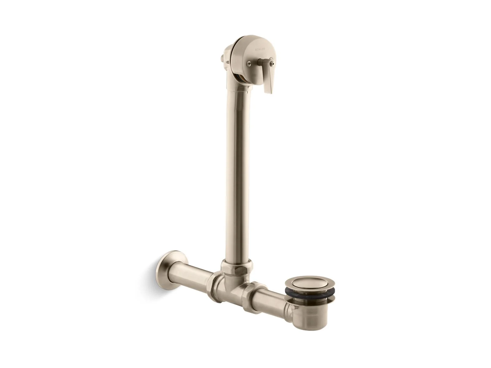 KOHLER K-7104 Iron Works Exposed bath drain for above-the-floor installation - Image 5