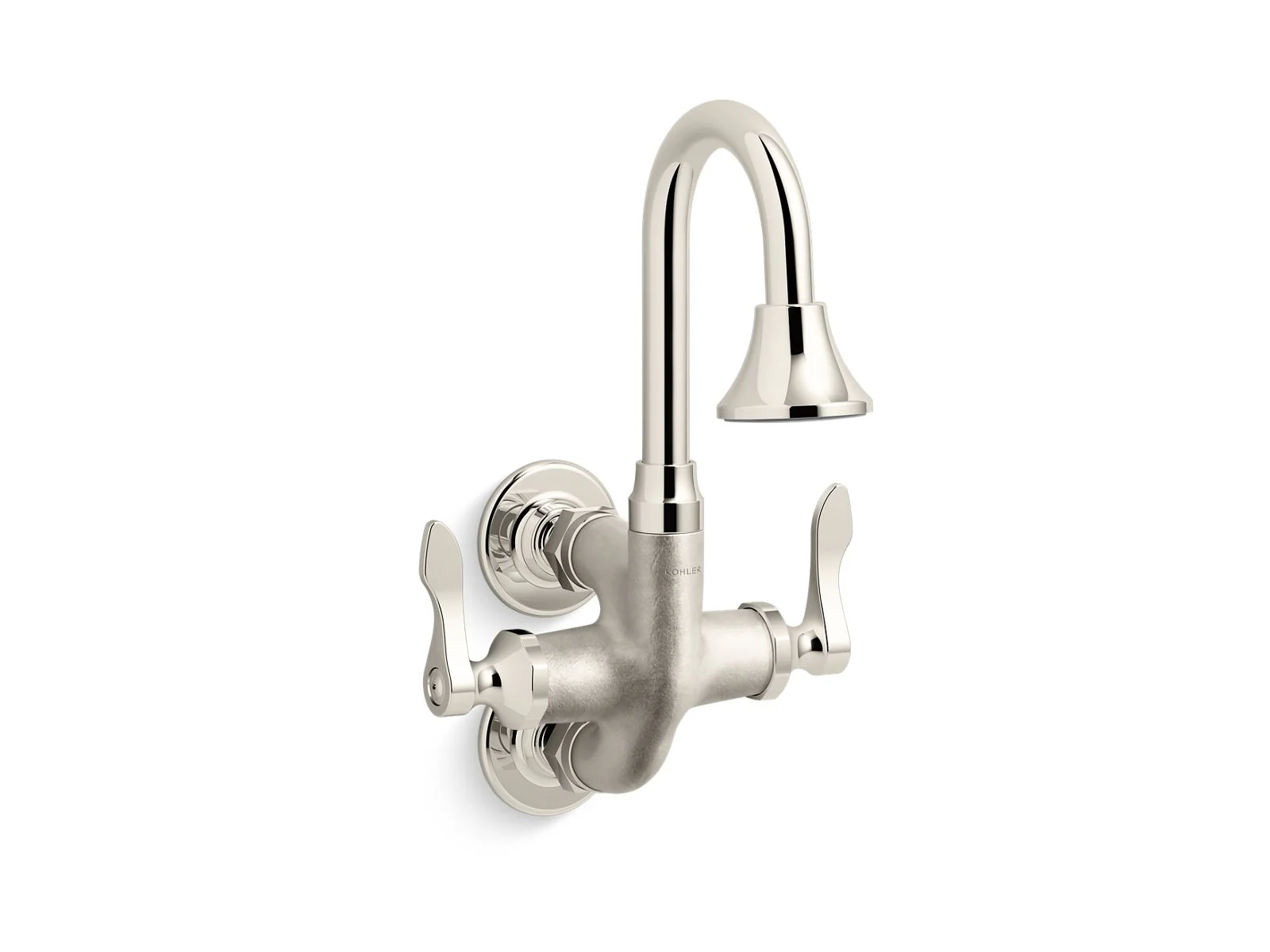 KOHLER K-730T70-4AJR Cannock|Triton Wall-mount lavatory faucet, 1.2 gpm - Image 2