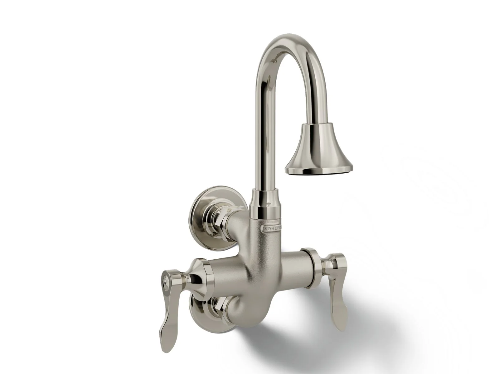 KOHLER K-730T70-4AJR Cannock|Triton Wall-mount lavatory faucet, 1.2 gpm - Image 3