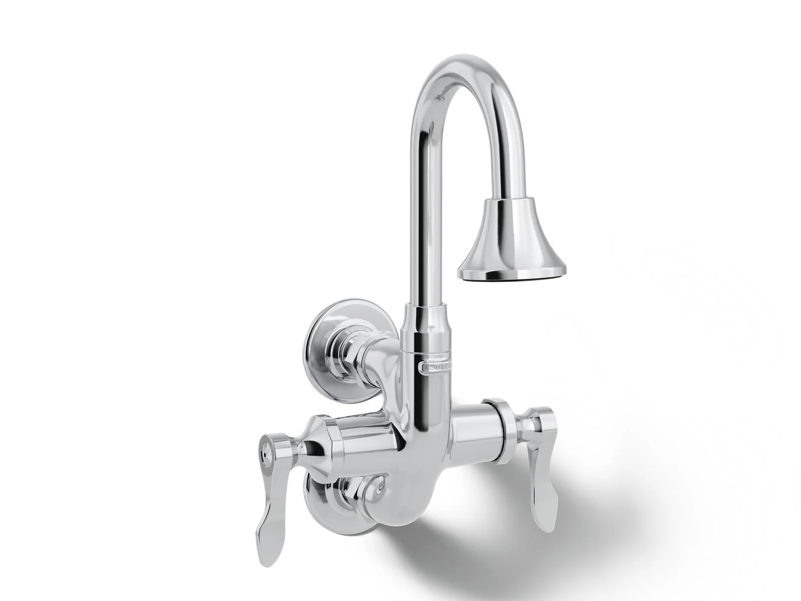 KOHLER K-730T70-4AJR Cannock|Triton Wall-mount lavatory faucet, 1.2 gpm - Image 8