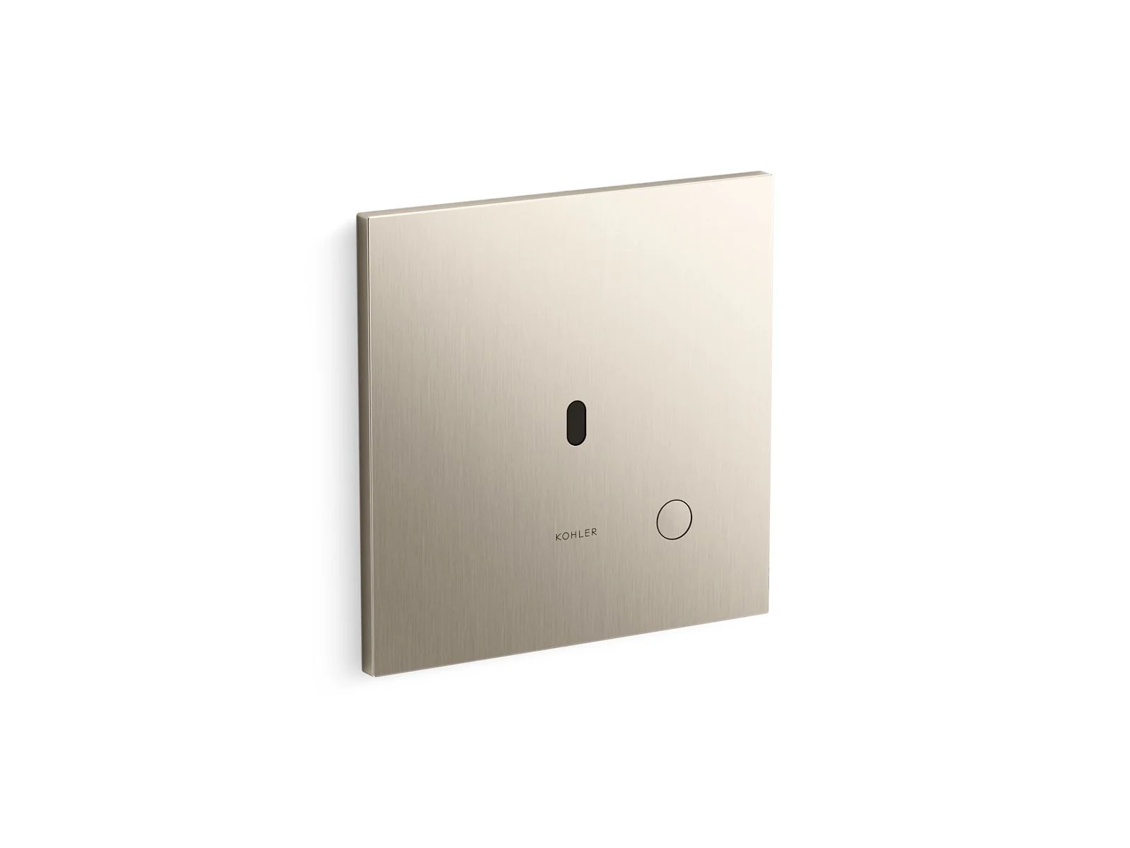 KOHLER K-90TB00K50 Mach Flex Metal faceplate for concealed touchless toilet flushometer, 1.0 gpf - Image 3