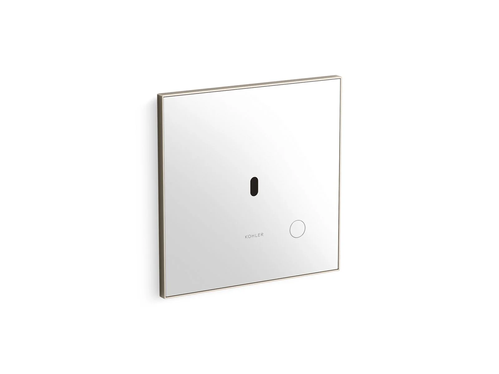 KOHLER K-91TB10K50-0WH Mach Flex Glass faceplate for concealed touchless toilet flushometer, 1.0 gpf - Image 3