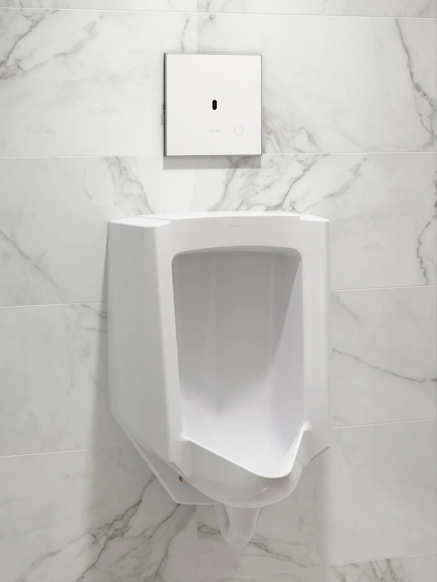 KOHLER K-91UB10D40-0WH Mach Flex Glass faceplate for concealed touchless urinal flushometer, 0.125 gpf - Image 16