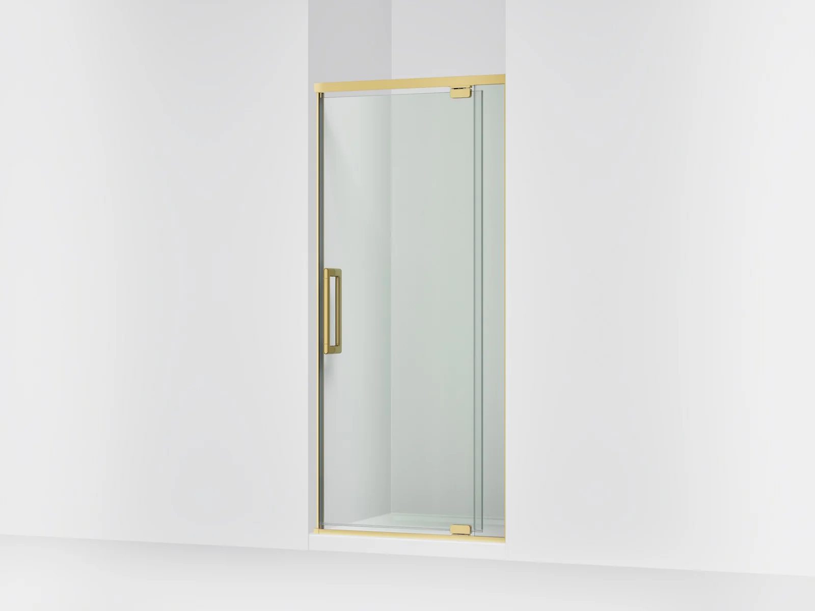KOHLER K-CA37593-8L Statement 76" H pivot shower door with 5/16"-thick glass - Image 5