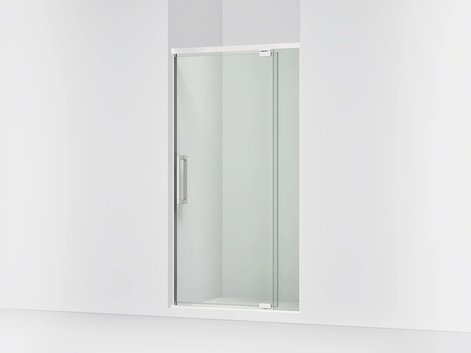 KOHLER K-CA37594-8L Statement 76" H pivot shower door with 5/16"-thick glass - Image 4