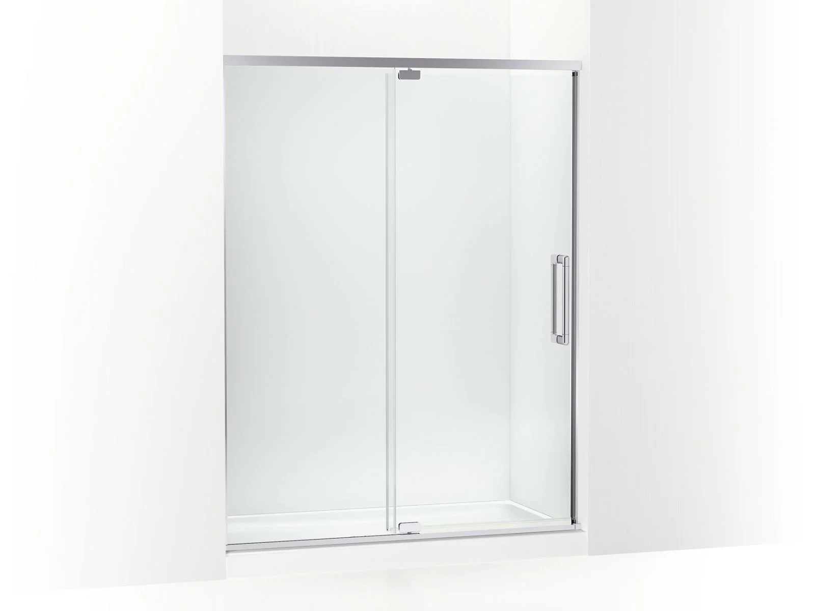KOHLER K-CA37600-8L Statement 76" H pivot shower door with 5/16"-thick glass - Image 4