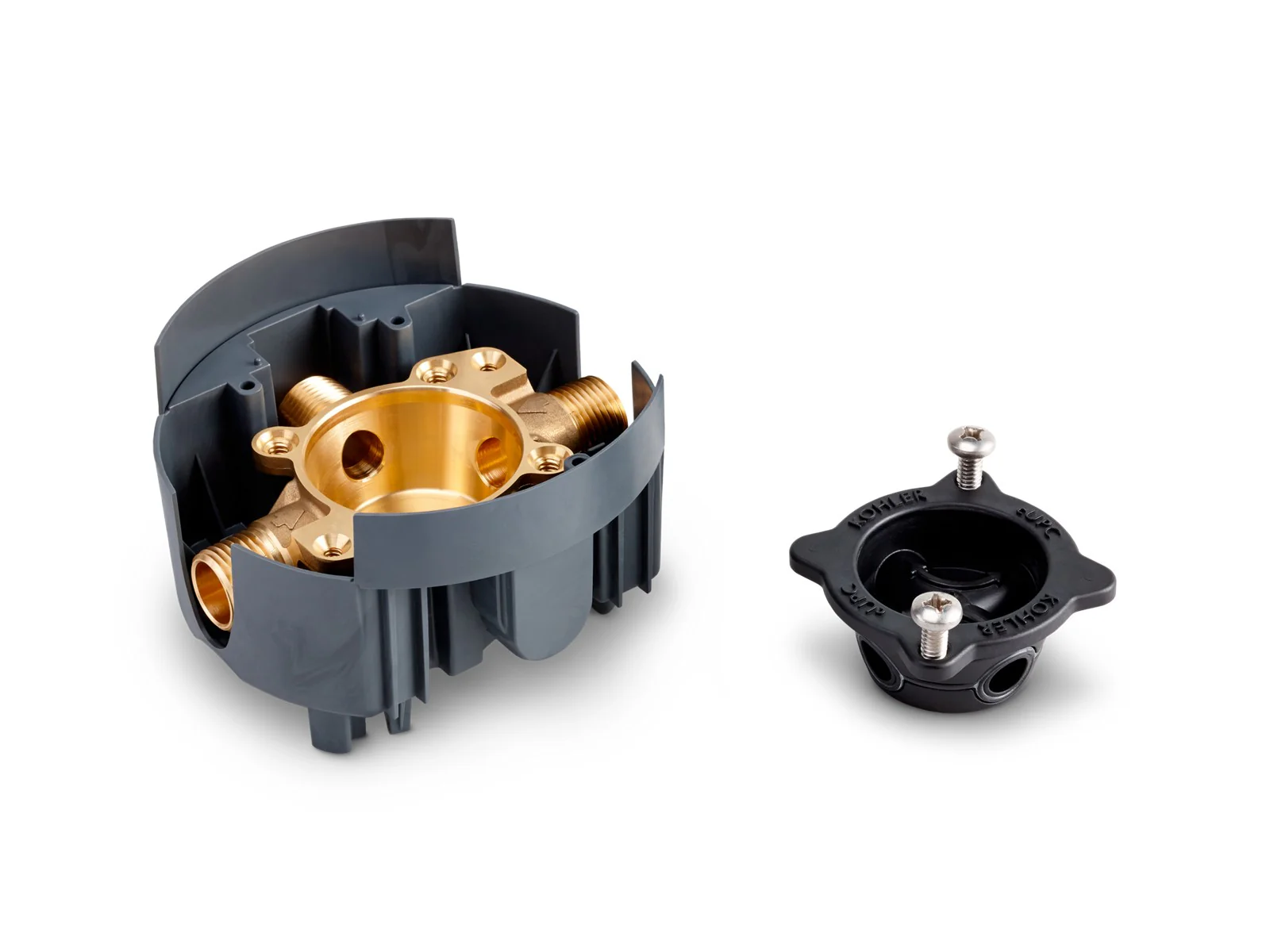 KOHLER K-P8300-K Rite-Temp Valve body rough-in with universal inlets, project pack - Image 2