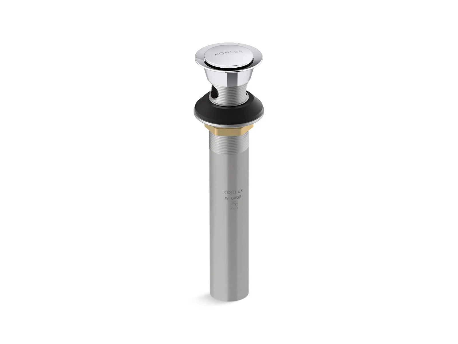 KOHLER K-RH1464524 Premium Clicker Drain with Overflow - Image 3