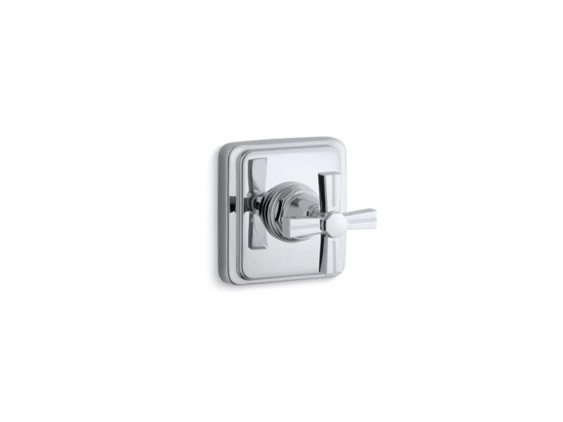KOHLER K-T13174-3B Pinstripe Valve trim with cross handle for volume control valve, requires valve - Image 2
