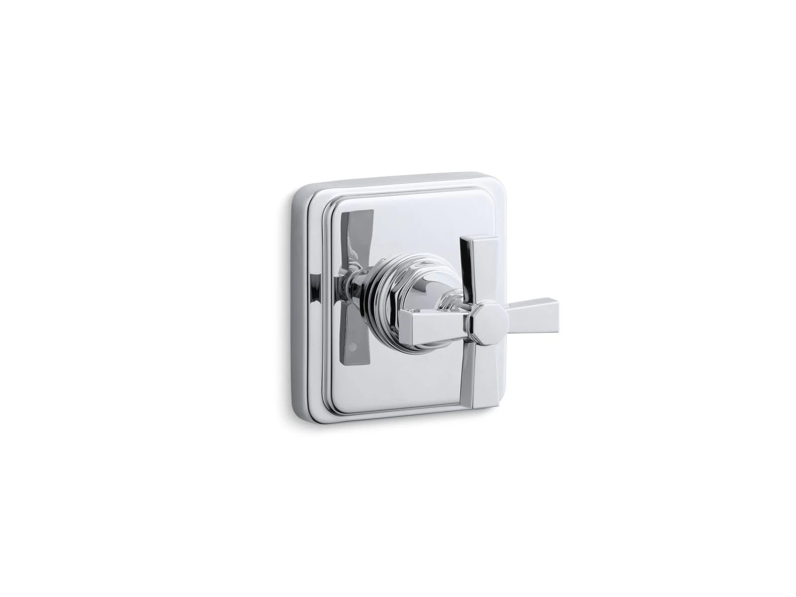 KOHLER K-T13175-3A Pinstripe MasterShower transfer valve trim cross handle - Image 3