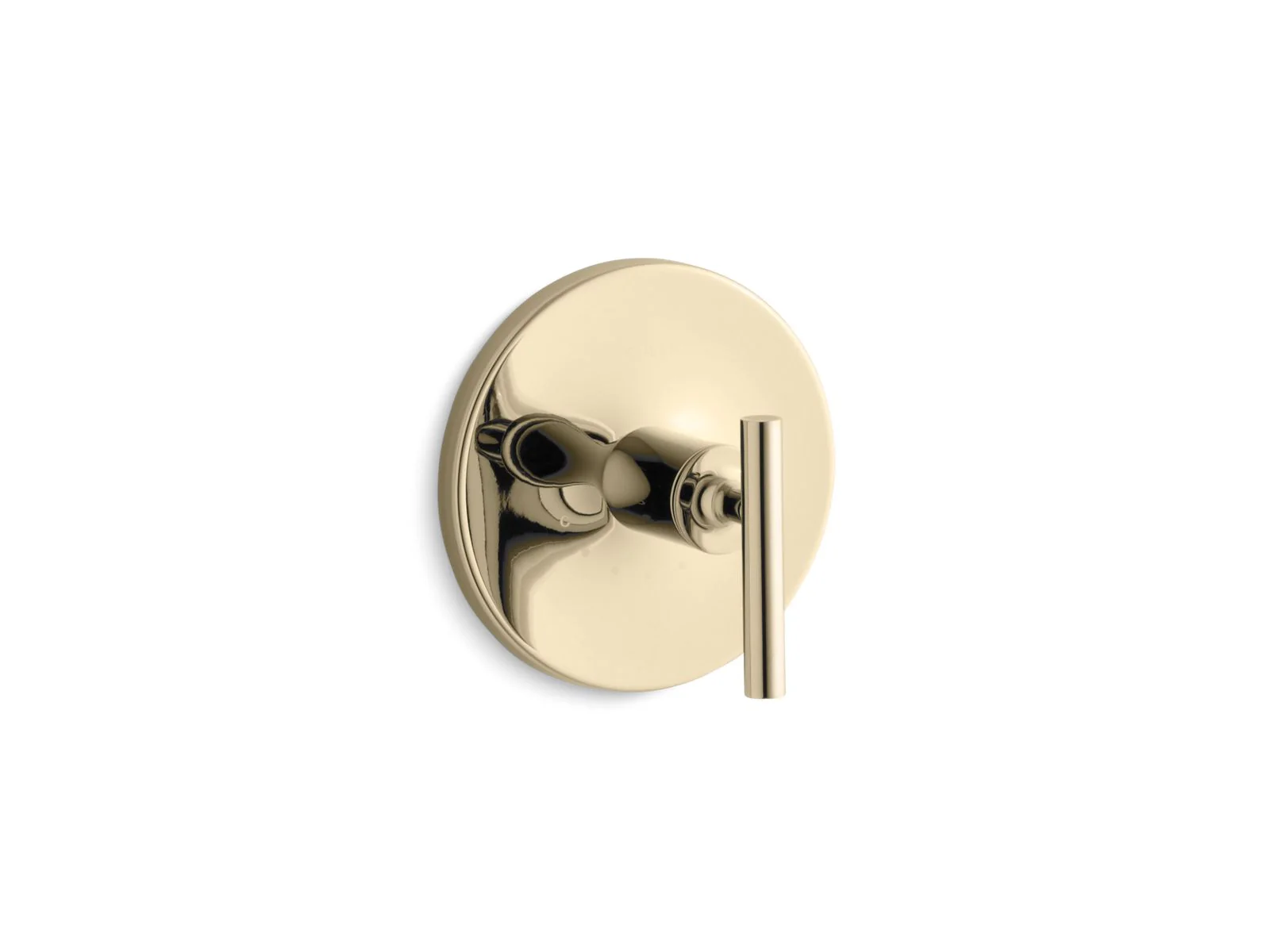 KOHLER K-T14488-4 Purist MasterShower temperature control valve trim with lever handle - Image 10