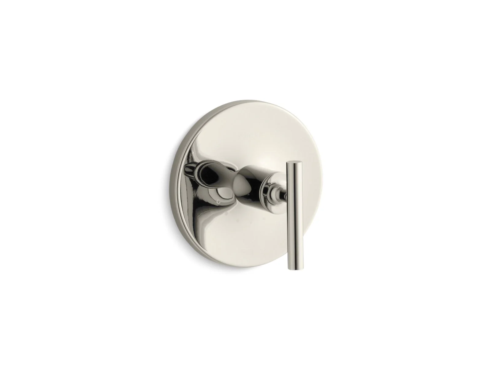 KOHLER K-T14488-4 Purist MasterShower temperature control valve trim with lever handle - Image 6