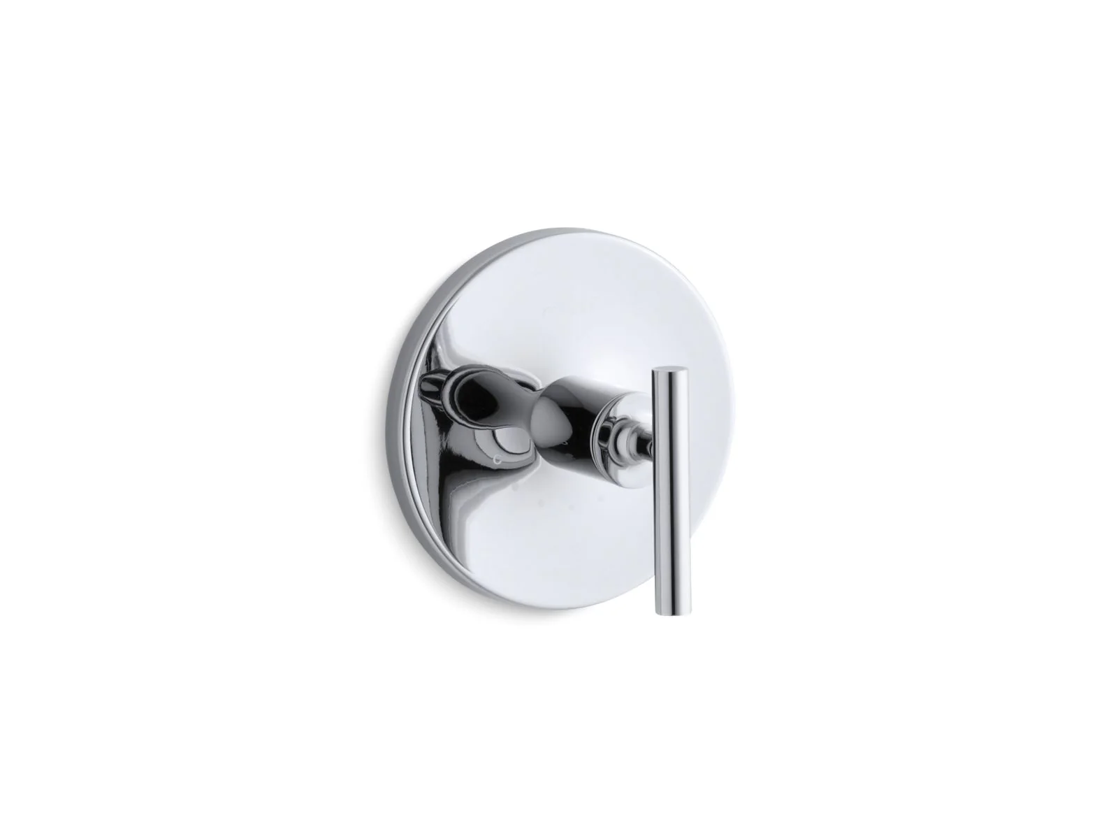 KOHLER K-T14488-4 Purist MasterShower temperature control valve trim with lever handle - Image 8
