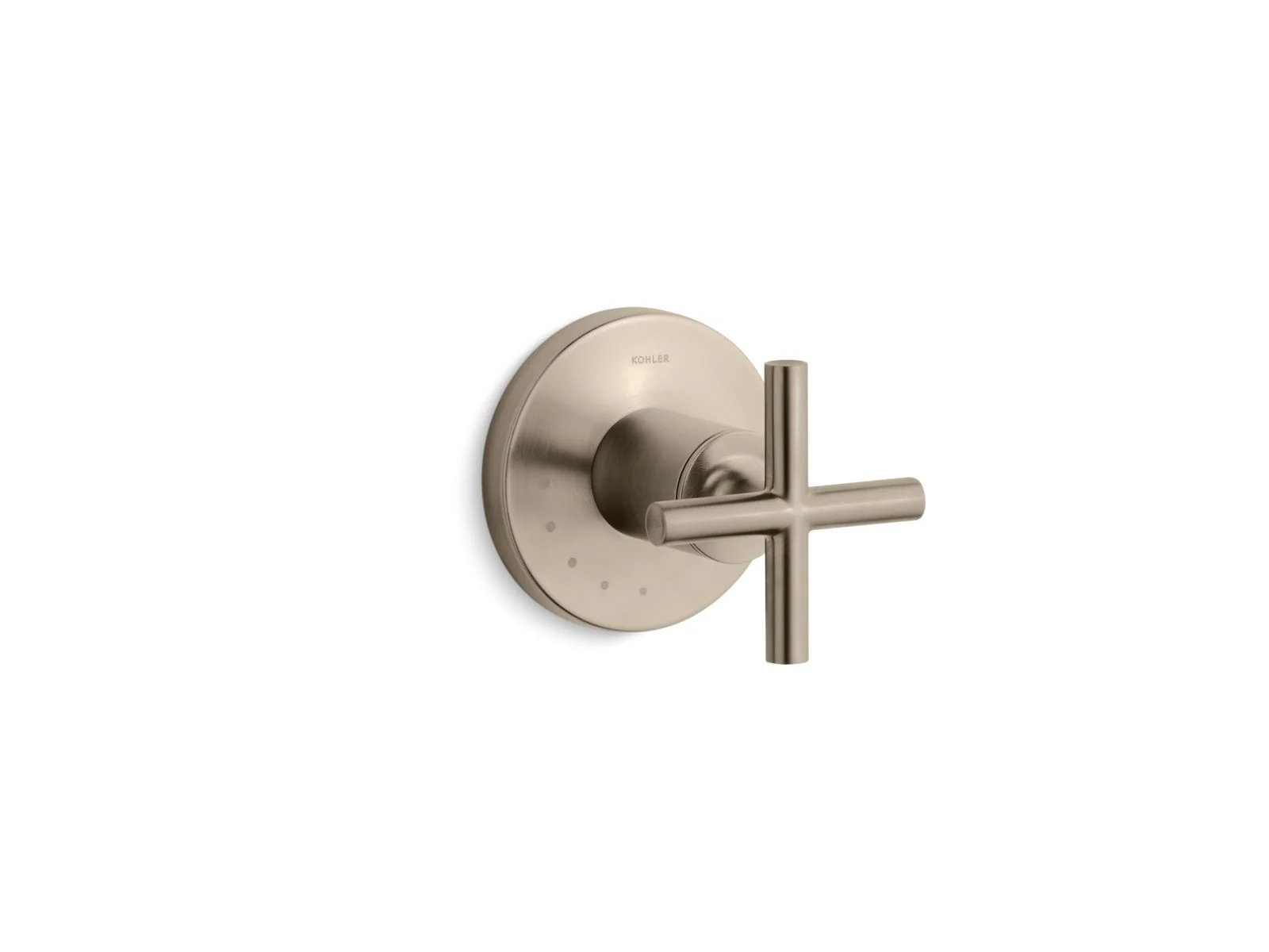 KOHLER K-T14490-3 Purist MasterShower volume control valve trim with cross handle - Image 4