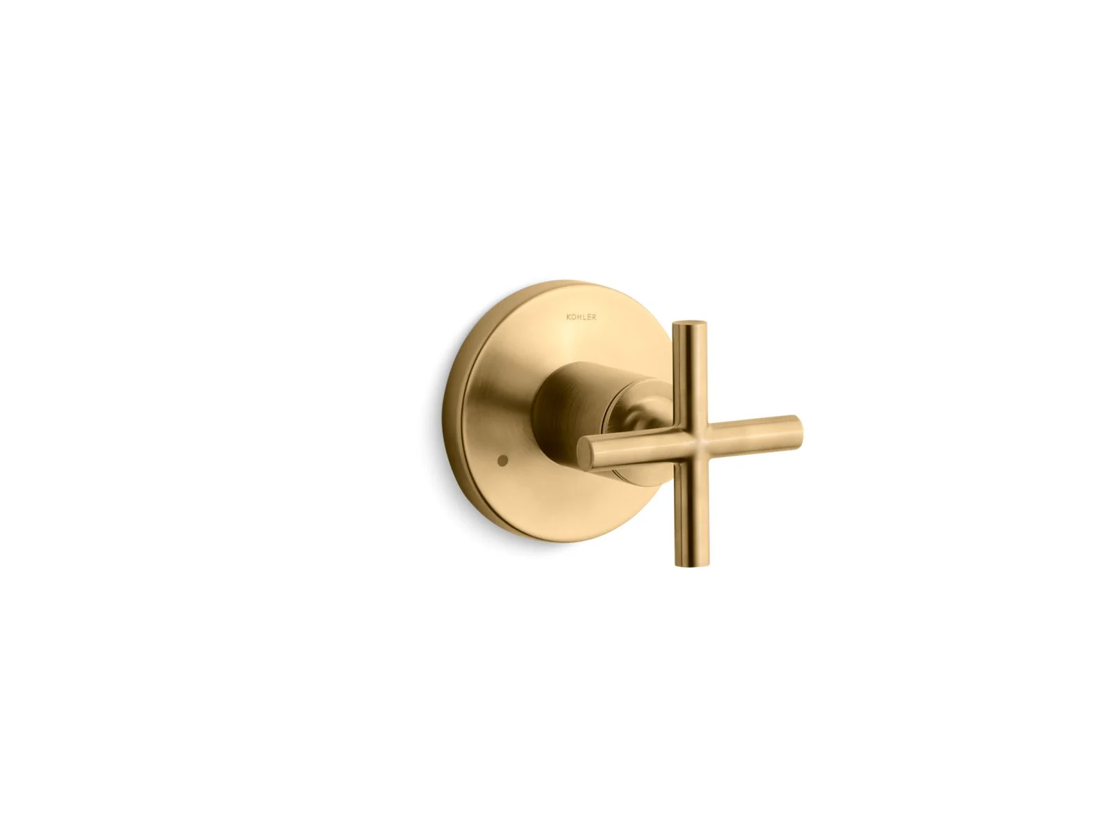 KOHLER K-T14491-3 Purist MasterShower transfer valve trim with cross handle - Image 10