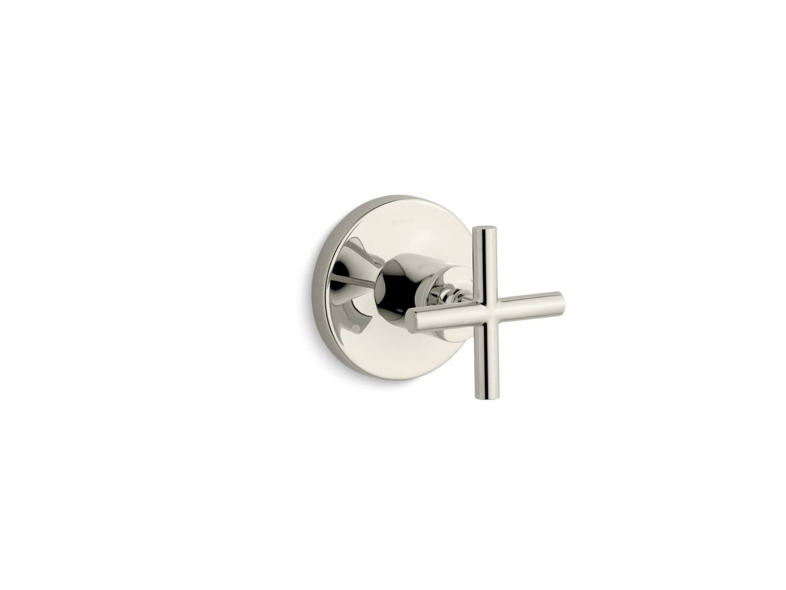 KOHLER K-T14491-3 Purist MasterShower transfer valve trim with cross handle - Image 3