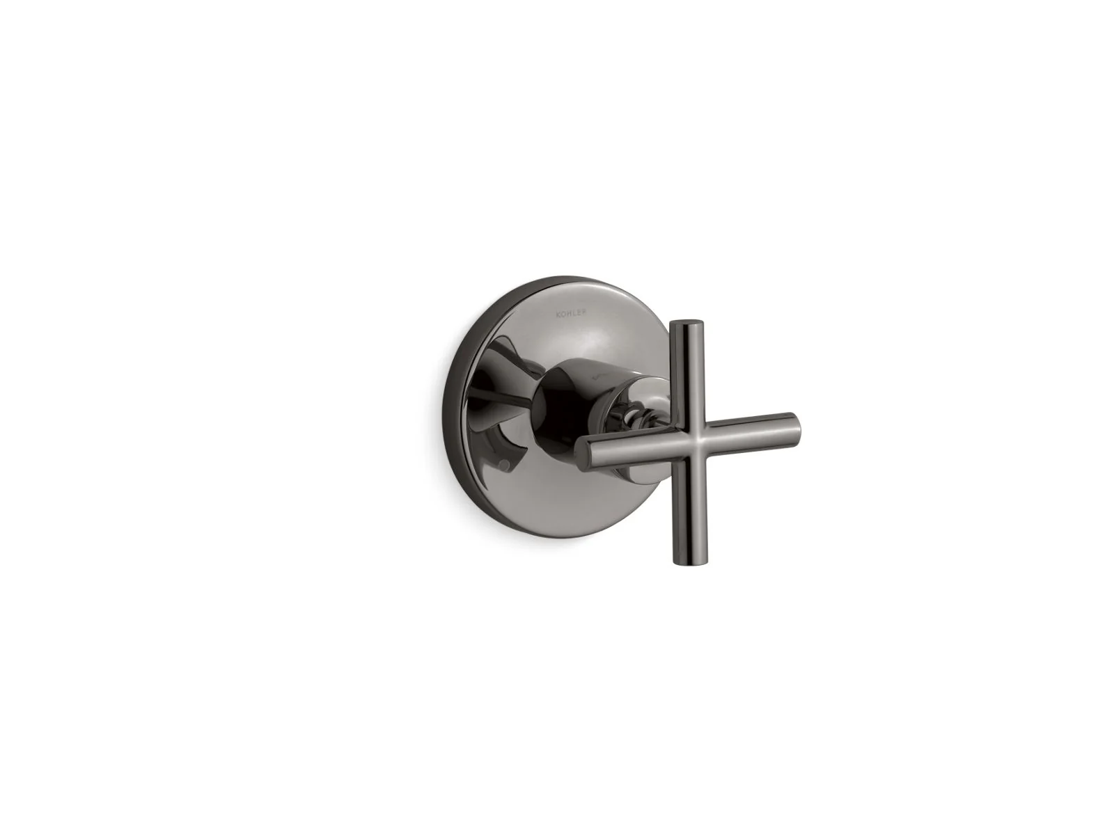 KOHLER K-T14491-3 Purist MasterShower transfer valve trim with cross handle - Image 5