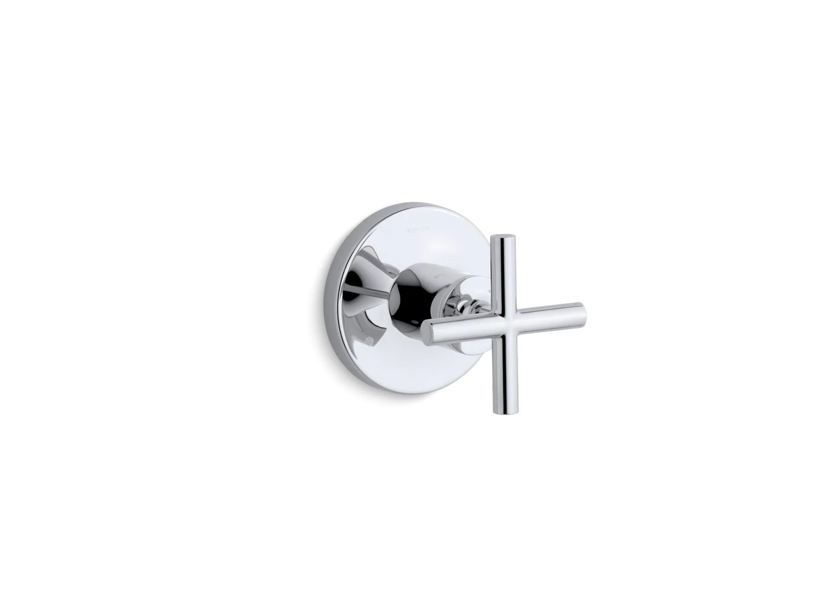 KOHLER K-T14491-3 Purist MasterShower transfer valve trim with cross handle - Image 8