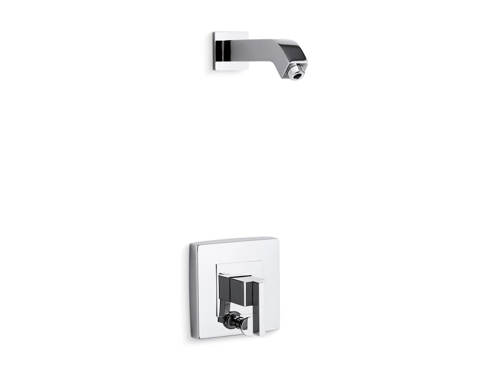 KOHLER K-T14665-4L Loure Rite-Temp shower trim kit with push-button diverter, without showerhead - Image 2