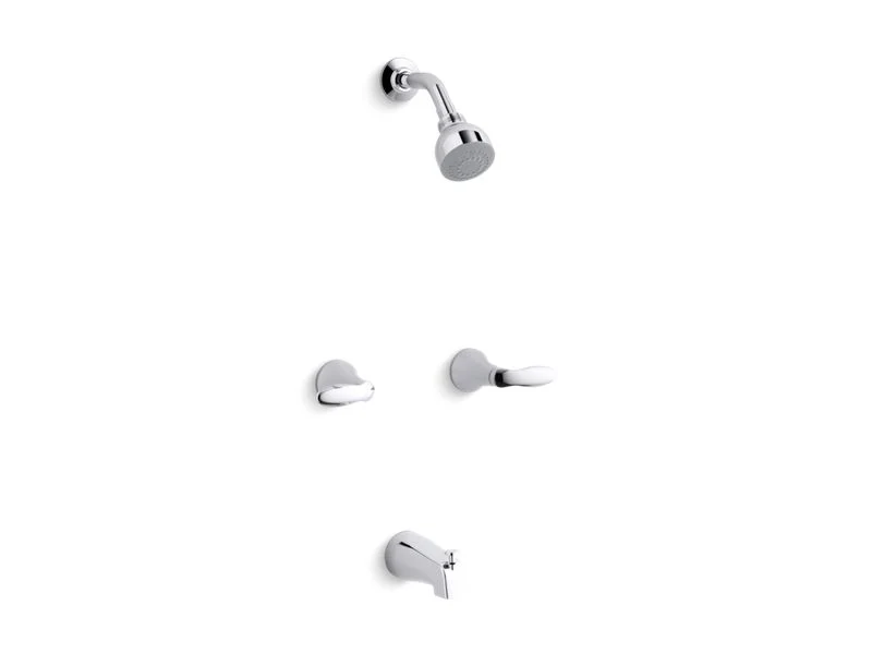 KOHLER K-T15201-4 Coralais Bath/shower trim set with lever handles, valve not included