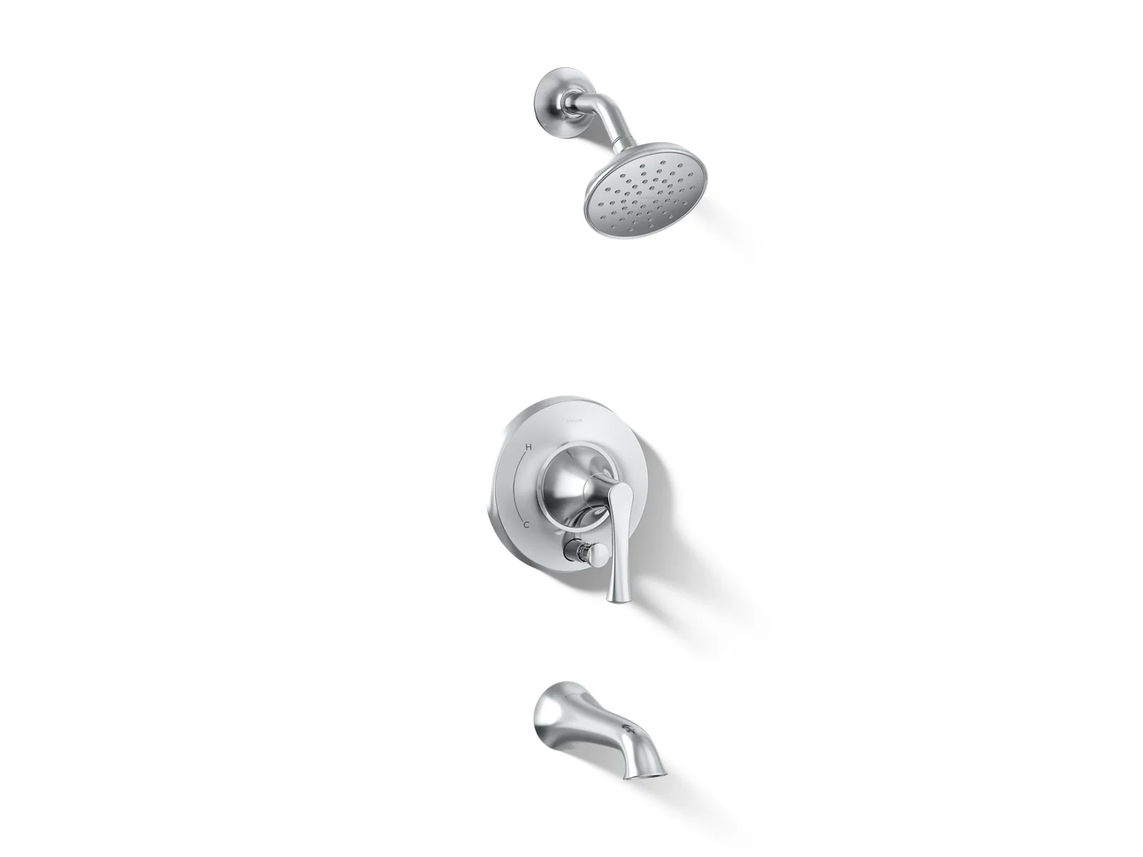 KOHLER K-T35944-4G Buckley Rite-Temp bath and shower trim kit with push-button diverter, 1.75 gpm - Image 10