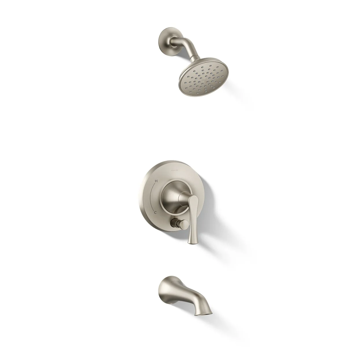 KOHLER K-T35944-4G Buckley Rite-Temp bath and shower trim kit with push-button diverter, 1.75 gpm - Image 9