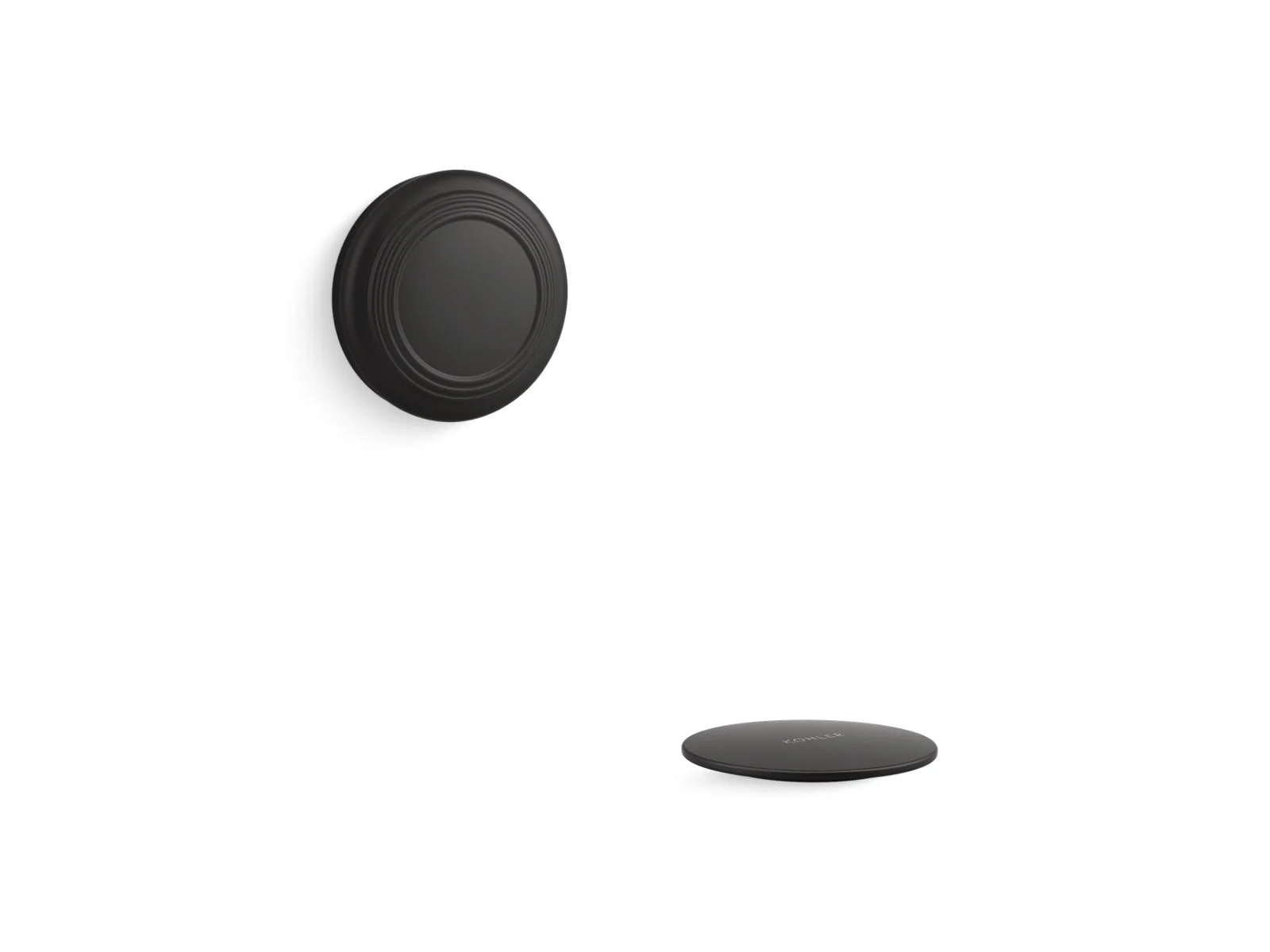 KOHLER K-T37396 PureFlo Traditional push-button bath drain trim - Image 2